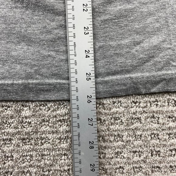 Nike Ohio State Soccer Shirt Men Small S Gray Regular Fit Spell Out Swoosh Tee - Picture 8 of 9